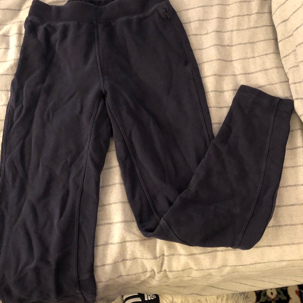 Dark blue purple Lululemon sweatpants